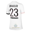 Maglia ufficiale Paris Saint Germain Julian Draxler 23 Trasferta 2021-22 per Uomo